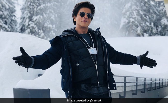 SRK, 'Poster Boy' Of Romance, Finds Himself On A Police Poster. Likes It.