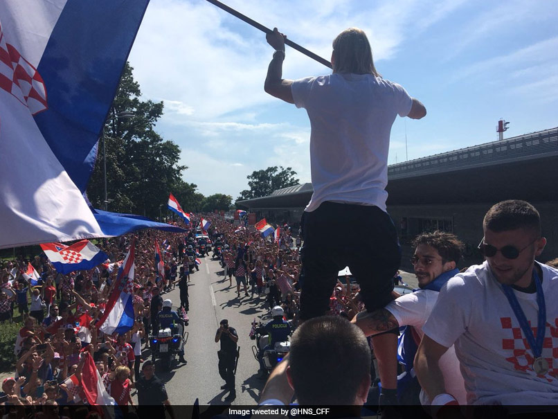 Croatians Give Heroes' Welcome To World Cup Squad
