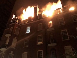 Fire Rages Through London's West Hampstead Flat, Dozens Evacuated Fire Rages Through London's West Hampstead Flat, Dozens Evacuated