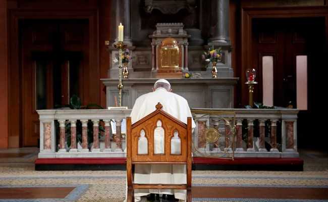 Pope Francis "Begs For God's Forgiveness" For Church Sexual Abuse Scandal