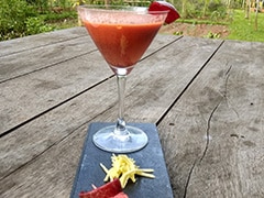 Kokum and Watermelon Gazpacho