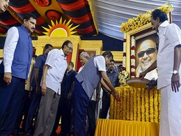At Karunanidhi's Memorial Meet, Parties Band Together To Take On BJP At Karunanidhi's Memorial Meet, Parties Band Together To Take On BJP
