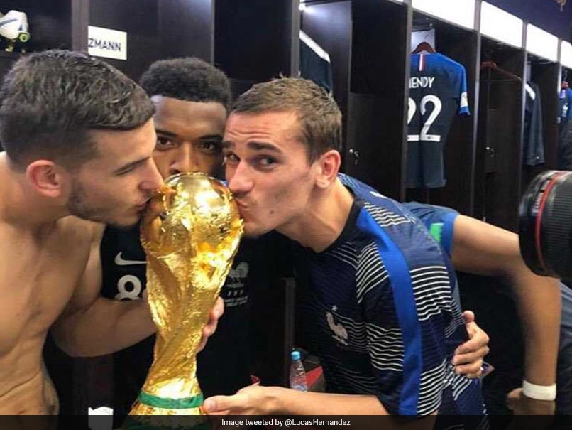World Cup 2018: Priceless Moments From Victorious France's Dressing Room