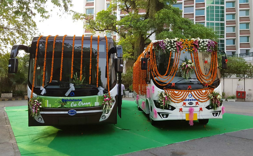 Electric Urban Bus With Over 200 km Range Launched In India By Goldstone BYD
