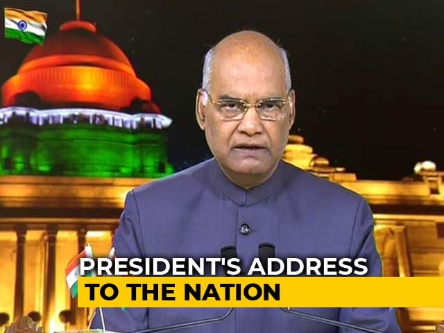 Need To Work For Development, Says President On Eve Of Independence Day