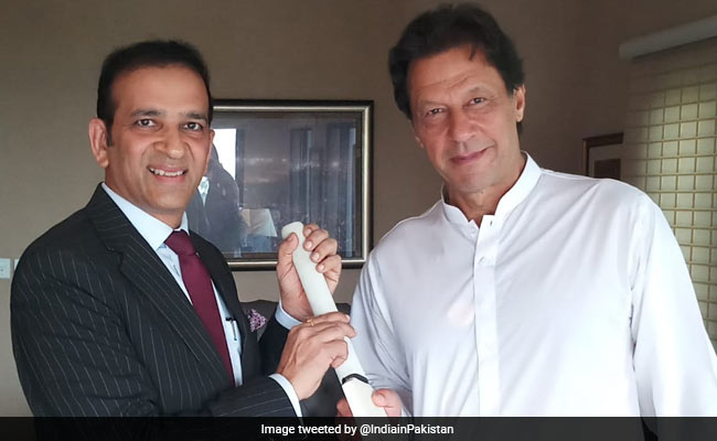 At Envoy Meet With Imran Khan, A Gift, Regards From Indian Cricket Team