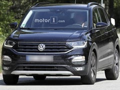 Volkswagen T-Cross SUV Spotted Testing Sans Camouflage In Europe