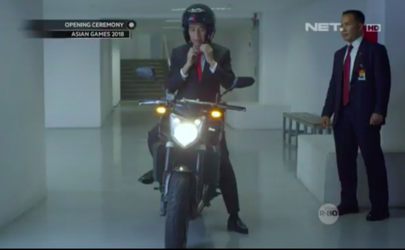 Indonesian President's Bike Video Goes Viral On Social Media