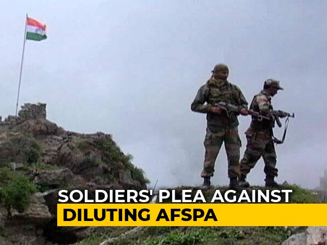 Soldiers Challenge "Dilution" Of AFSPA In Top Court, Say No Police Probe