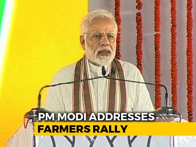 Farmers, Villages Our Priority, Says PM Modi In UP's Shahjahanpur