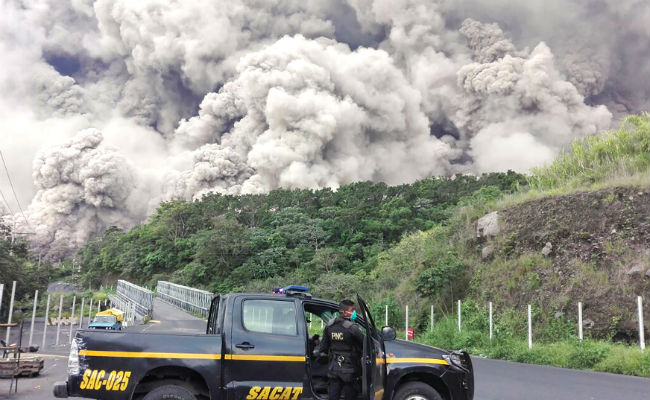 Number Of Deaths In Guatemala Volcanic Eruption Rises To 62 As More Bodies Found
