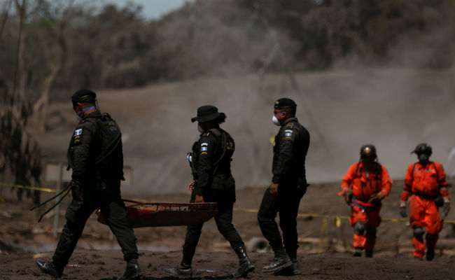 Rescue Work At Guatemala Volcano Suspended, Death Toll Hits 100