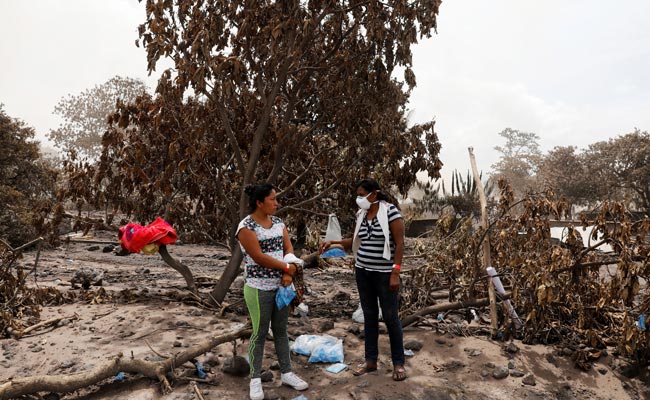 In Guatemala, Woman Searches For 50 Relatives Buried By Volcanic Eruption