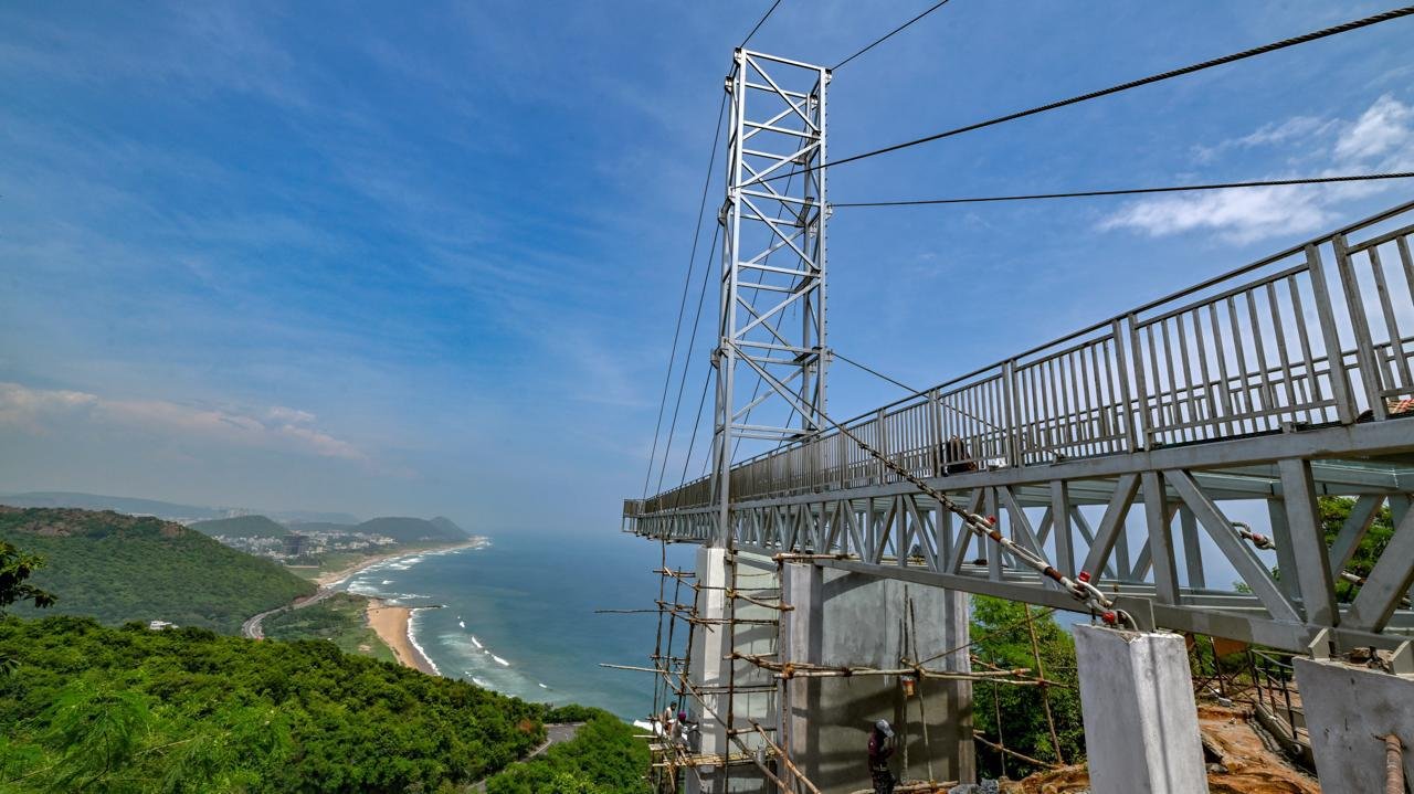 Famous Cantilever Bridge In India