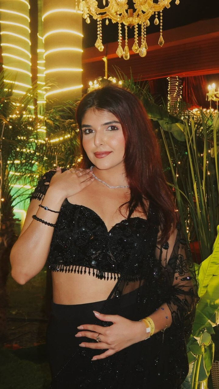 Ashi Khanna Serves Glam in All Black Outfit