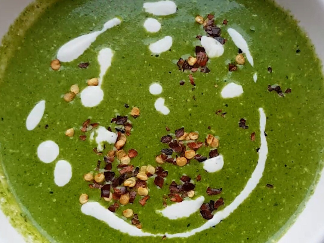 Creamy Palak Soup Recipe