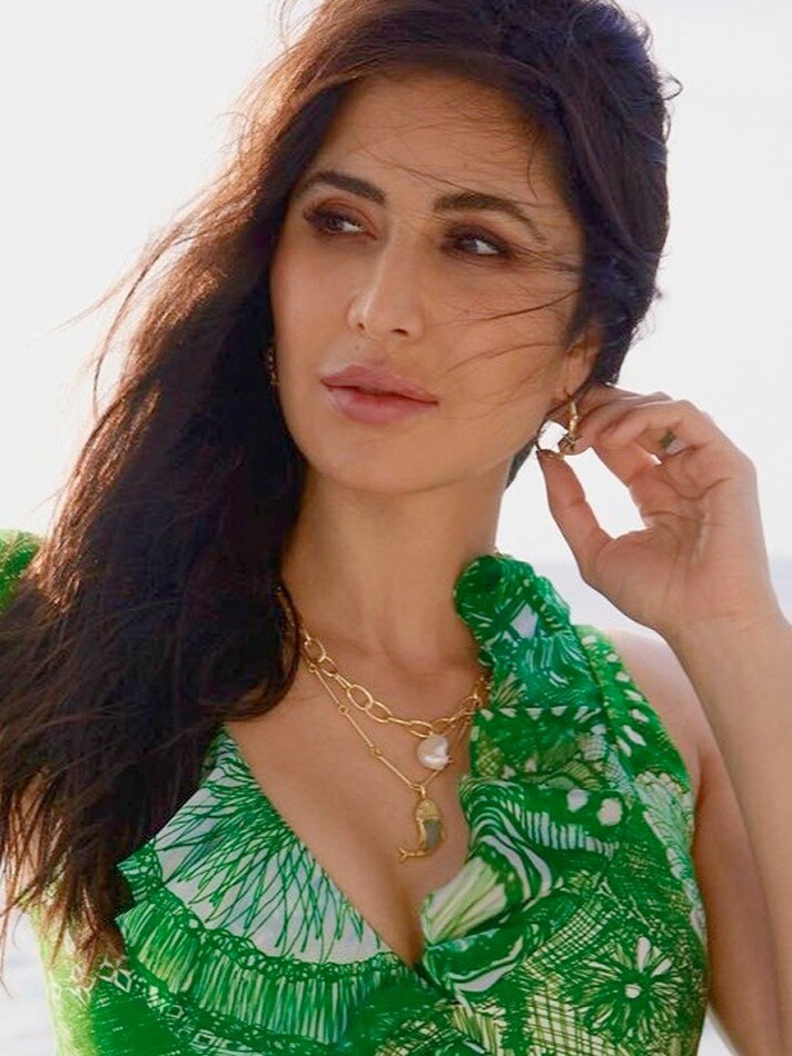 fitoor katrina kaif green dress And Her Love Of Prints katrina fitoor look