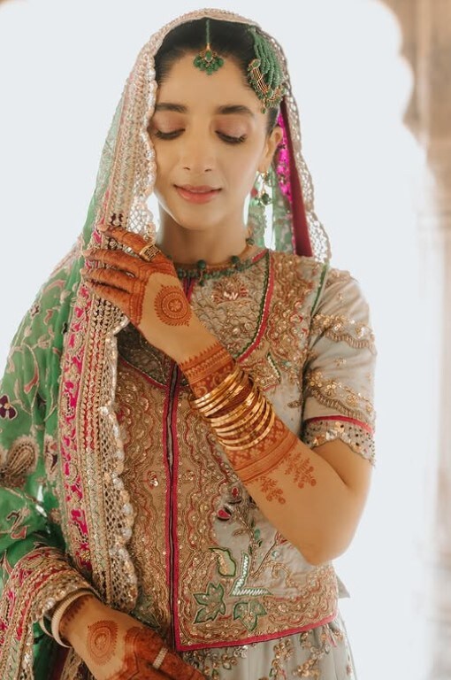 Mawra Hocane's Heirloom Nikkah Outfit