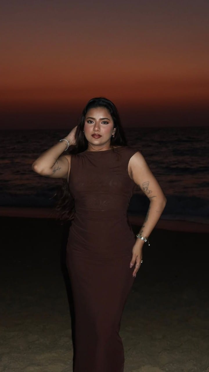 Mrunal Panchal Slays in a Sunset-Hued Beach Look Mrunal Panchal Slays in a Sunset-Hued Beach Look