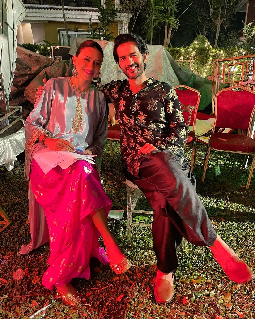 tv serial reel to Real life partners 