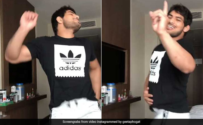 Excuse, Please. Watching Geeta Phogat's Video Of Husband Dancing On Loop