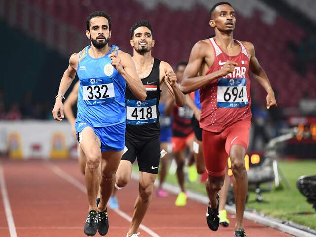 Manjit Singh Wins Gold, Jinson Johnson Clinches Silver In Mens 800M At Asian Games 2018 Manjit Singh Wins Gold, Jinson Johnson Clinches Silver In Mens 800M At Asian Games 2018