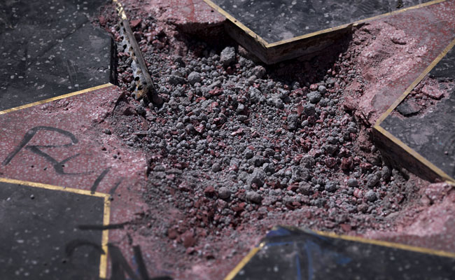What's The Price? Piece Of Trump's Broken Walk Of Fame Star Lands On eBay