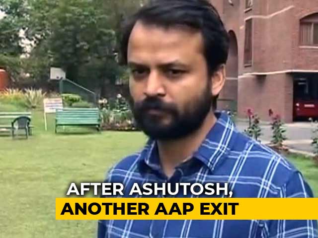 Now AAP's Ashish Khetan Quits, Week After Ashutosh's Exit