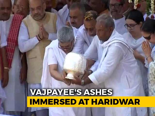After Haridwar Immersion, Lucknow Cavalcade Planned For Vajpayee's Ashes