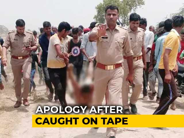After Outrage Over This Photo, UP Police Apologise