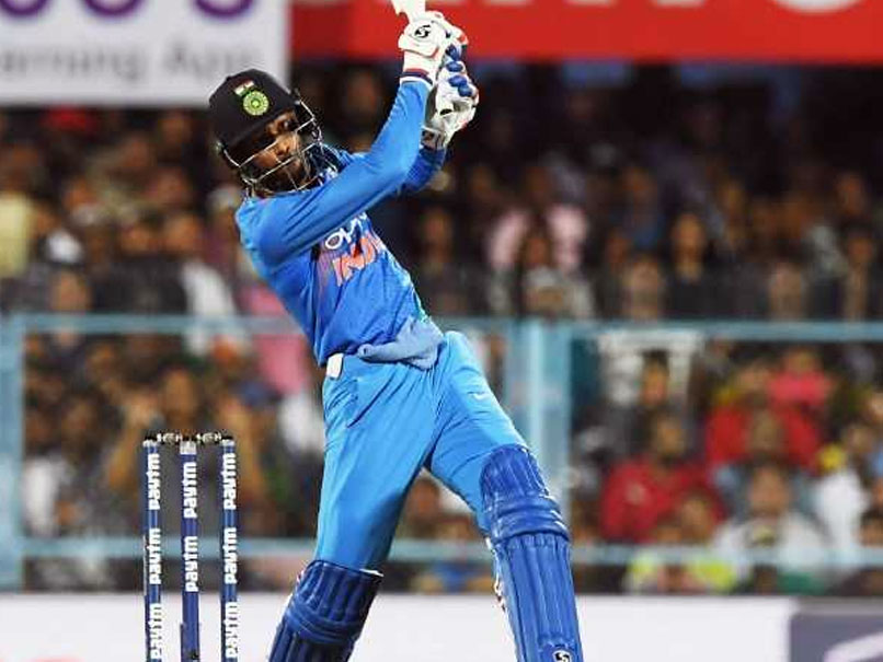 Watch: Hardik Pandya Does An MS Dhoni, Nails Helicopter Shot For Six