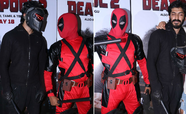 Bhavesh Joshi Superhero Gatecrashes <i>Deadpool 2</i> Screening. See Pics From Superhero Face-Off