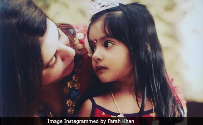 Janamshtami 2018: Farah Khan's Daughter Diva Makes A Really Cute Radha In This Million-Dollar Throwback Picture