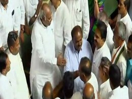 HD Kumaraswamy Wins Trust Vote After BJP Walks Out Of Karnataka Assembly HD Kumaraswamy Wins Trust Vote After BJP Walks Out Of Karnataka Assembly