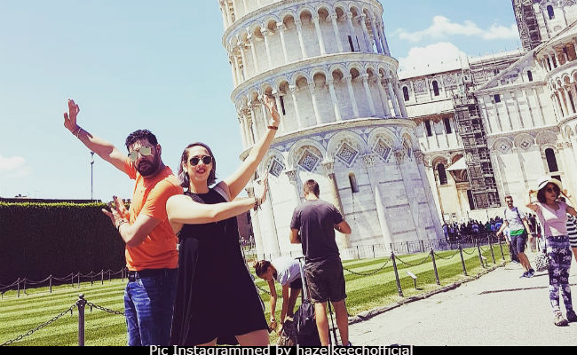 Yuvraj Singh's Leaning Tower Of Pisa Pic Was A Hilarious Fail. Wife Hazel Keech Has Proof