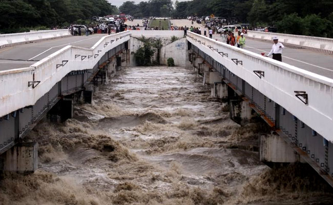 Myanmar Dam Overflow Displaces Thousands