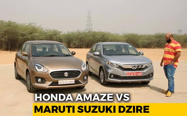 Which Car Should I Buy? Honda Amaze vs Maruti Suzuki Dzire