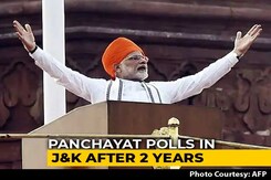PM Modi Announces Panchayat Polls In J&K In Independence Day Speech PM Modi Announces Panchayat Polls In J&K In Independence Day Speech