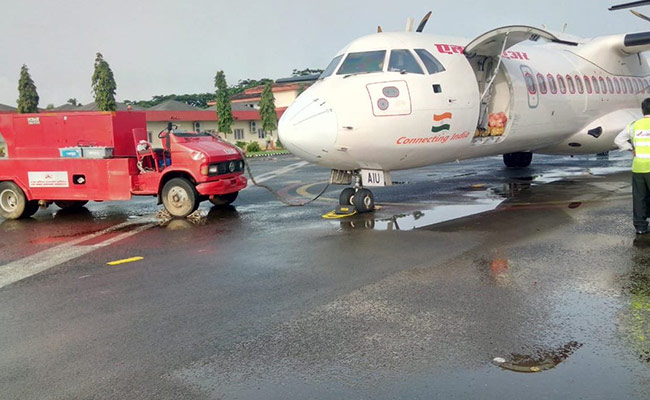 Commercial Flights Land At Kochi Naval Base, Take Off Packed To Capacity