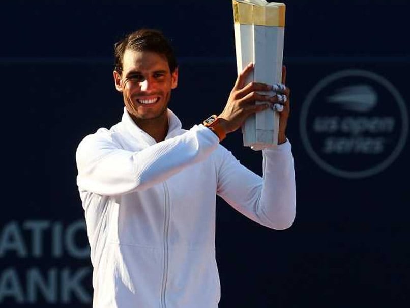 Rafael Nadal Downs Stefanos Tsitsipas To Win Toronto Masters Rafael Nadal Downs Stefanos Tsitsipas To Win Toronto Masters