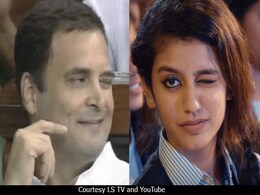 Unsurprisingly, Rahul Gandhi's Viral Wink Reminds Twitter Of Priya Prakash Varrier Unsurprisingly, Rahul Gandhi's Viral Wink Reminds Twitter Of Priya Prakash Varrier