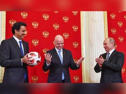 Russia Hands Over FIFA World Cup Hosting Duties To Qatar Russia Hands Over FIFA World Cup Hosting Duties To Qatar