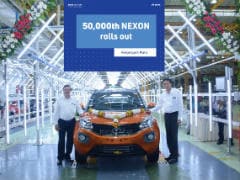 50,000th Tata Nexon Rolled Out From The Ranjangoan Facility