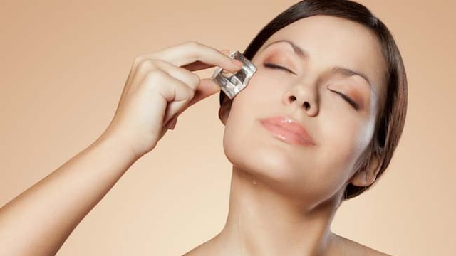 Can Using Ice On Your Face Improve Skin Health