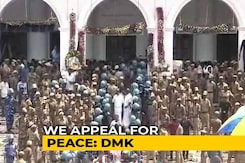 At Karunanidhi Homage, Stampede After Lathicharge; Many Injured At Karunanidhi Homage, Stampede After Lathicharge; Many Injured