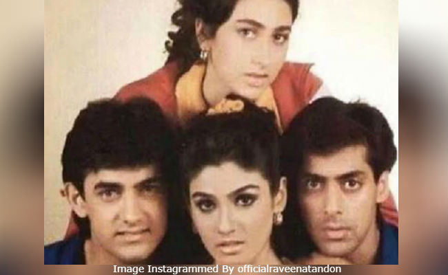 Raveena Tandon's <i>Andaz Apna Apna</i> Throwback Photo Has Made The Internet Very, Very Happy