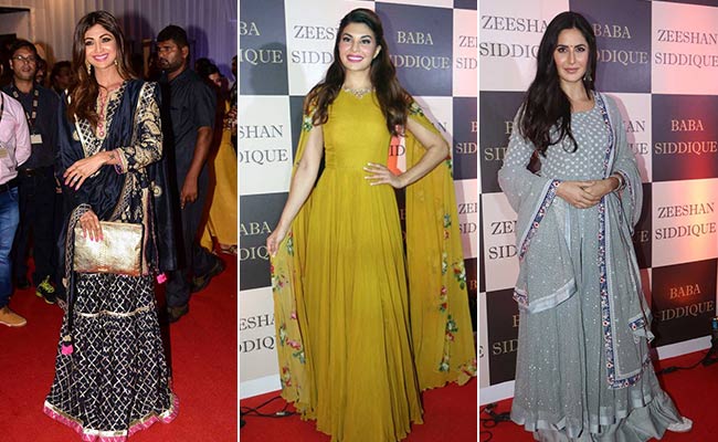 Katrina Kaif, Shilpa Shetty In Glam Festive Wear For Star-Studded <i>Iftaar</i>