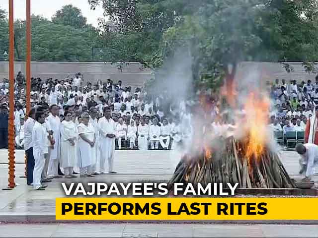 Farewell, Atal Bihari Vajpayee. Iconic Leader Cremated With State Honours
