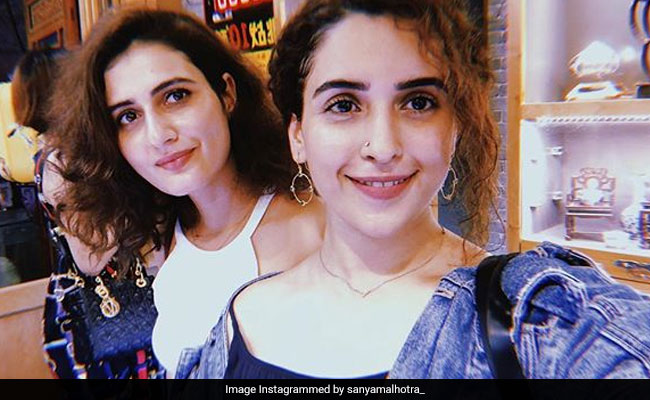 <i>Dangal</i> Sisters Fatima Sana Shaikh And Sanya Malhotra Take Over China
