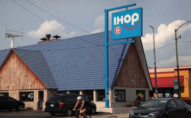 US Pancake Chain Changes Name, Serves Burger. Breakfast Lovers Meltdown